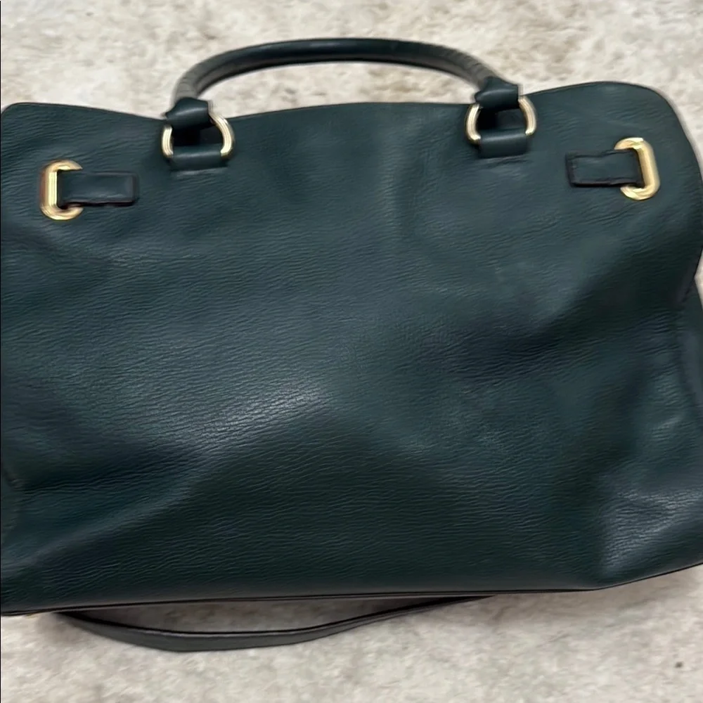 Michael Kors Hamilton Satchel Hunter Green